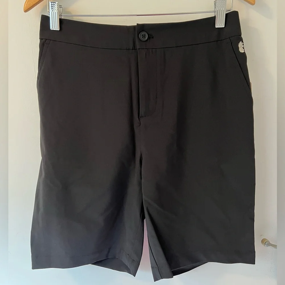 Tommy Bahama Women’s Black Flat Front Shorts - Picture 1 of 8